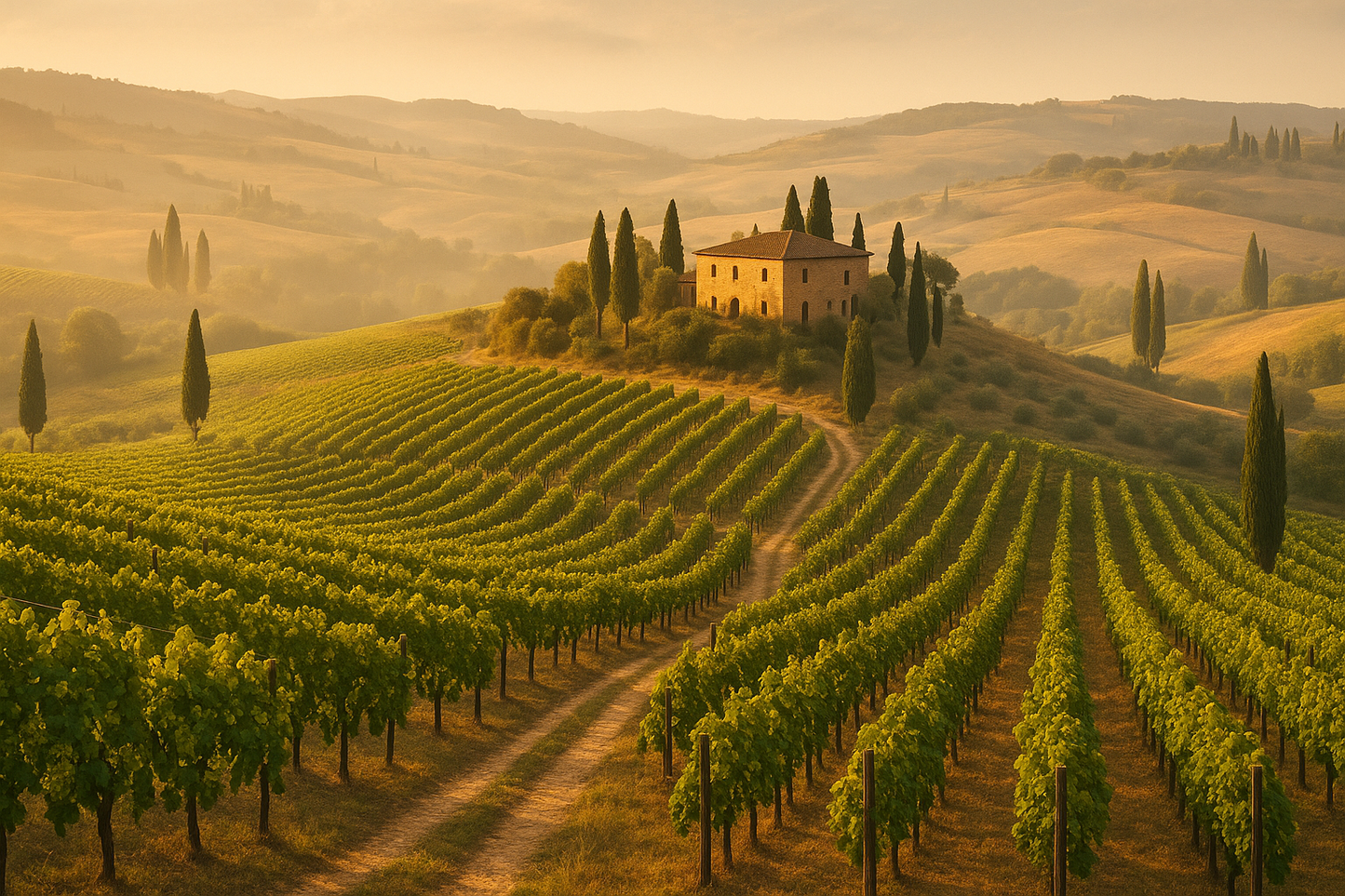 tuscan vineyard