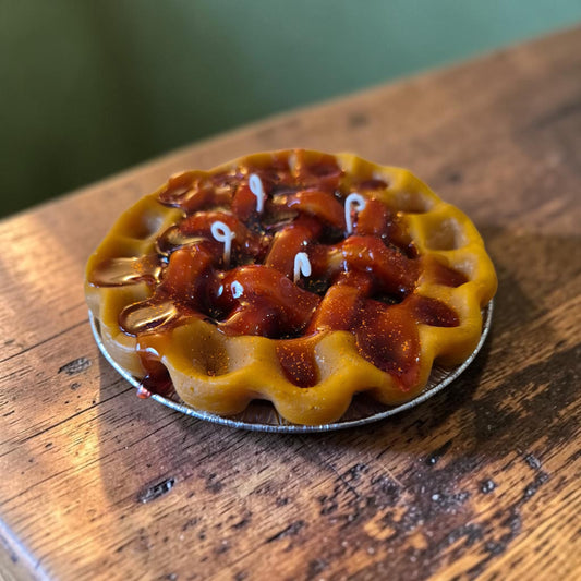 Apple Lattice 5-inch Pie Candle